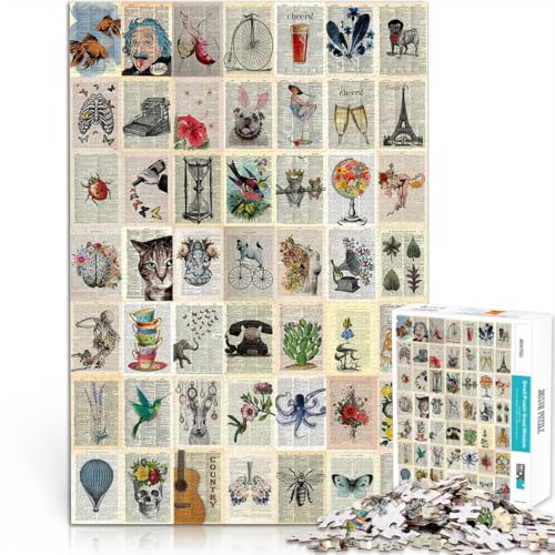 Spiel Graffiti-Collage Puzzle für Teenager 1000 Teile 70x100cm eignet ganze Familie für ab 14 Jahren von LGNBTGM