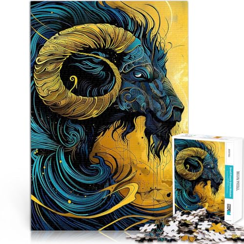 Spiel Ikonischer Minotaurus 1000-teilige Puzzles für Teenager 26x38cm eignet ganze Familie ab 14 Jahren Spiel Ikonischer Minotaurus 1000-teilige Puzzles für Teenager 26x38cm eignet ganze Familie ab 14 Jahren von LGNBTGM