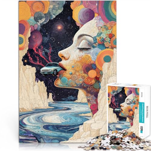 Spiel Kosmische Reise 1000-teiliges Puzzle für Erwachsene 26x38cm mit vollständig ineinander greifenden, zufällig geformten Teilen ab 14 Jahren Spiel Kosmische Reise 1000-teiliges Puzzle für Erwachsene 26x38cm mit vollständig ineinander greifenden, zufällig geformten Teilen ab 14 Jahren von LGNBTGM