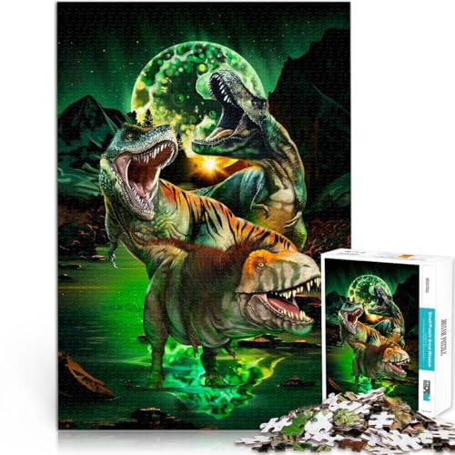 Spiel Tyrannosaurus Rex auf der Jagd 2000-Teile-Puzzle für Teenager 70x100cm Jedes Stück ist einzigartig – Anspruchsvolles Familienspiel für und ab 14 Jahren Spiel Tyrannosaurus Rex auf der Jagd 2000-Teile-Puzzle für Teenager 70x100cm Jedes Stück ist einzigartig – Anspruchsvolles Familienspiel für und ab 14 Jahren von LGNBTGM