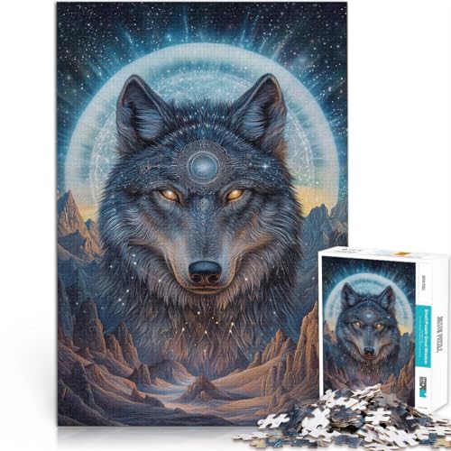 Spiel Wolf Fantasy Teenager-Puzzles 2000 Teile 70x100cm Wanddekoration Einzigartige Geburtstags ab 14 Jahren Spiel Wolf Fantasy Teenager-Puzzles 2000 Teile 70x100cm Wanddekoration Einzigartige Geburtstags ab 14 Jahren von LGNBTGM