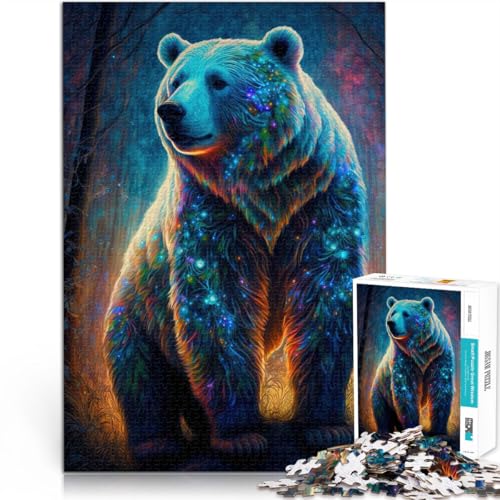 Spiele Spielzeug Geschenk Bärengalaxie Puzzle für Erwachsene mit 1000 Teilen 26x38cm Tolle Geschenke und Spielzeuge ab 14 Jahren von LGNBTGM