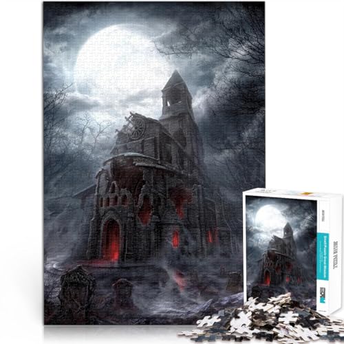 Spiele Spielzeug Geschenk Diablo-Kirche 2000-Teile-Puzzle für Erwachsene 70x100cm Tolle Geschenke und Spielzeuge ab 14 Jahren von LGNBTGM