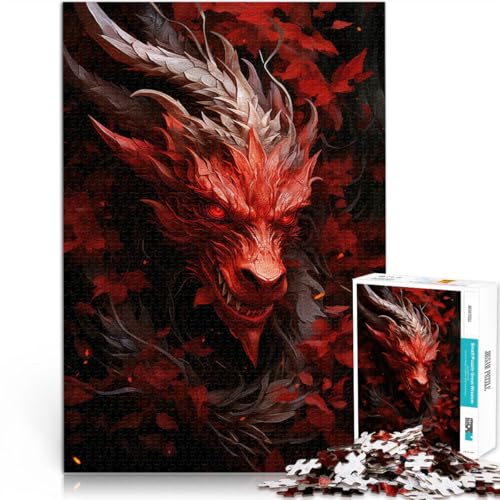 Spiele Spielzeug Geschenk Drachen-Kunstwerk 1000-teilige Puzzles für Erwachsene 26x38cm Geburtstagsgeschenk, Geschenke für ab 14 Jahren Spiele Spielzeug Geschenk Drachen-Kunstwerk 1000-teilige Puzzles für Erwachsene 26x38cm Geburtstagsgeschenk, Geschenke für ab 14 Jahren von LGNBTGM