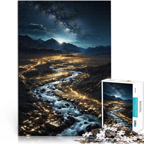 Spiele Spielzeug Geschenk Fluss aus Gold 2000-Teile-Puzzle für Erwachsene 70x100cm Einzigartige Wohndekoration und Geschenke für und ab 14 Jahren Spiele Spielzeug Geschenk Fluss aus Gold 2000-Teile-Puzzle für Erwachsene 70x100cm Einzigartige Wohndekoration und Geschenke für und ab 14 Jahren von LGNBTGM