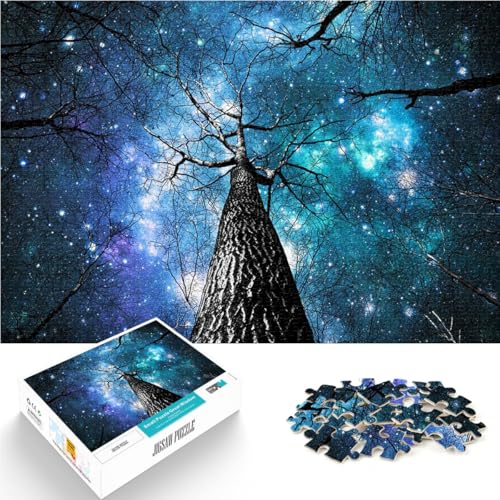Spielspielzeug Baum unter dem Sternenhimmel Puzzle 1000 Teile für Erwachsene 26x38cm EIN Kunstwerk Spielspielzeug Baum unter dem Sternenhimmel Puzzle 1000 Teile für Erwachsene 26x38cm EIN Kunstwerk von LGNBTGM
