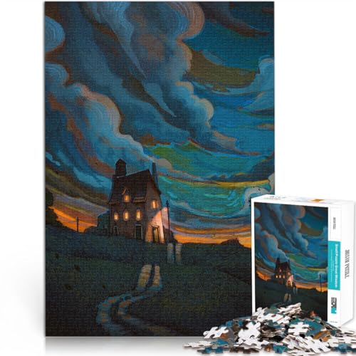 Spielspielzeug Blaue Einsamkeit Puzzle 1000 Teile für Teenager 26x38cm Lustige Aktivitäten für zu Hause, Geburtstagsgeschenk, Reisegeschenk, für ab 14 Jahren Spielspielzeug Blaue Einsamkeit Puzzle 1000 Teile für Teenager 26x38cm Lustige Aktivitäten für zu Hause, Geburtstagsgeschenk, Reisegeschenk, für ab 14 Jahren von LGNBTGM
