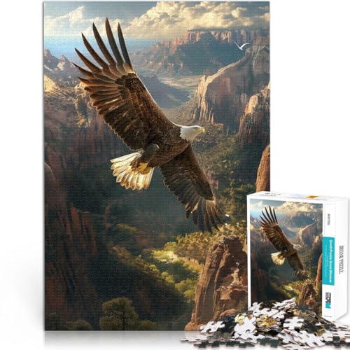 Spielspielzeug Eagles Canyon Flug 1000-teiliges Puzzle für Erwachsene 26x38cm für Heimdekoration Spielspielzeug Eagles Canyon Flug 1000-teiliges Puzzle für Erwachsene 26x38cm für Heimdekoration von LGNBTGM
