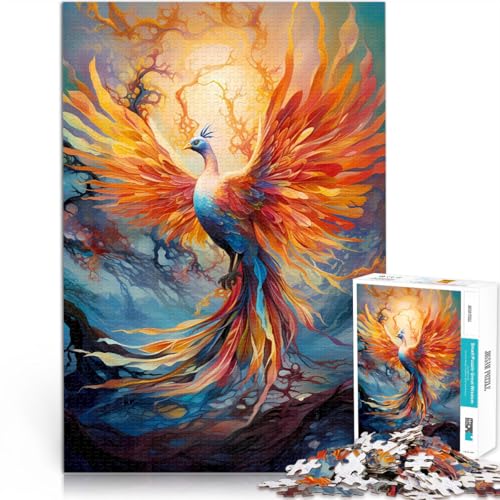 Spielspielzeug Farbe Phoenix Puzzle für Teenager 1000 Teile 70x100cm Wanddekoration Einzigartige Geburtstags ab 14 Jahren Spielspielzeug Farbe Phoenix Puzzle für Teenager 1000 Teile 70x100cm Wanddekoration Einzigartige Geburtstags ab 14 Jahren von LGNBTGM