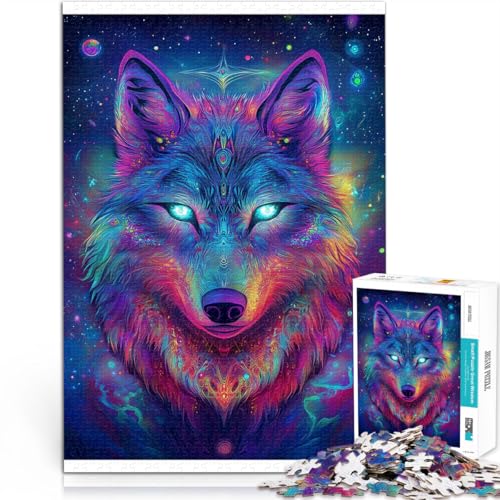 Spielspielzeug Farbwolf 1000-Teile-Puzzle für Erwachsene 70x100cm Für Paare geeignet für ab 14 Jahren Spielspielzeug Farbwolf 1000-Teile-Puzzle für Erwachsene 70x100cm Für Paare geeignet für ab 14 Jahren von LGNBTGM