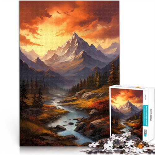 Spielspielzeug Herbstliche Berglandschaft Puzzle für Erwachsene 1000 Teile 26x38cm Einzigartige Geburtstags- und Geschenkideen Geeignet ab 14 Jahren Spielspielzeug Herbstliche Berglandschaft Puzzle für Erwachsene 1000 Teile 26x38cm Einzigartige Geburtstags- und Geschenkideen Geeignet ab 14 Jahren von LGNBTGM