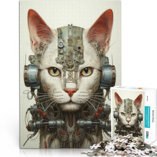 Spielspielzeug Katzenkunst 1000-teiliges Puzzle für Erwachsene 26x38cm Verbessern Sie das Gedächtnis Geeignet ab 14 Jahren Spielspielzeug Katzenkunst 1000-teiliges Puzzle für Erwachsene 26x38cm Verbessern Sie das Gedächtnis Geeignet ab 14 Jahren von LGNBTGM