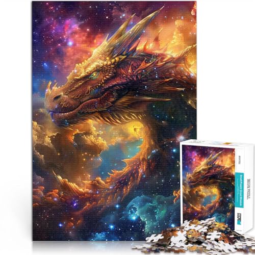 Spielspielzeug Kosmischer Drachenbrand Puzzle für Erwachsene 1000 Teile 70x100cm Tolle Geschenke und Spielzeuge für 14+ von LGNBTGM