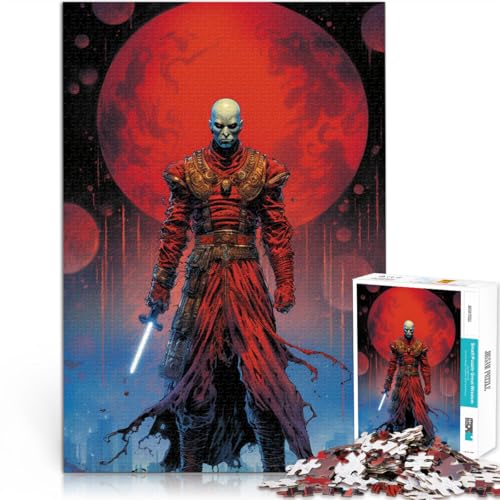 Spielspielzeug Kosmischer Krieger Puzzle für Erwachsene 1000 Teile 26x38cm denn eignet ganze Familie für ab 14 Jahren von LGNBTGM