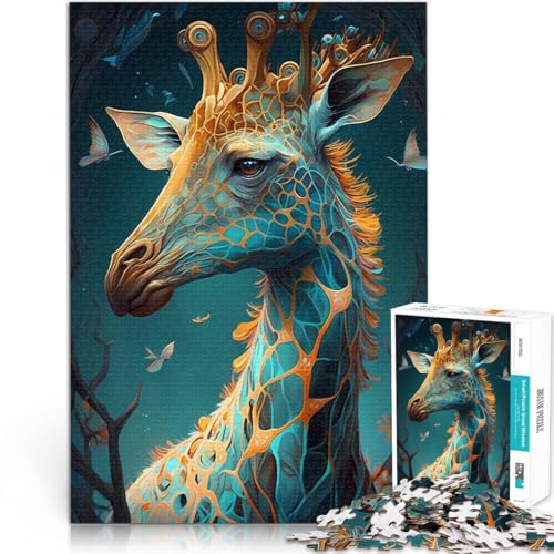 Spielspielzeug Verzaubertes Königreich Giraffe Teenager-Puzzles 1000 Teile 70x100cm Einzigartige Wohndekoration und Geschenke für und ab 14 Jahren von LGNBTGM