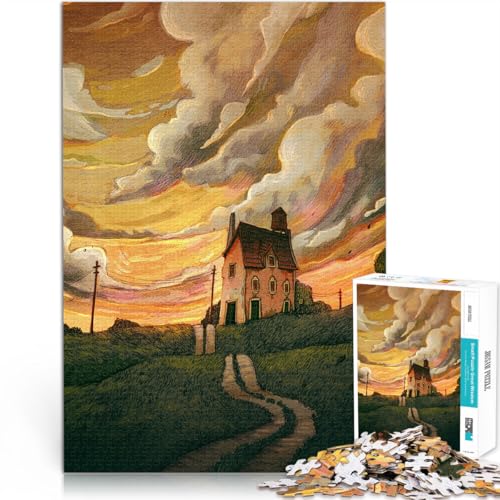 Spielzeug-Intellektuelles Spiel Abendspaziergänge Puzzle 2000 Teile für Erwachsene 70x100cm Lernspiel für Geburtstag, Weihnachten für und ab 14 Jahren von LGNBTGM