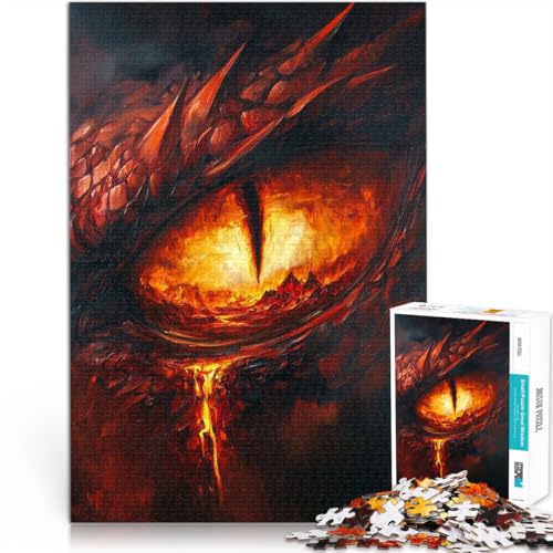 Spielzeug-Intellektuelles Spiel Drachenauge des Südens 1000-teilige Puzzles für Teenager 38x52cm Eltern-Kind-Interaktion von LGNBTGM