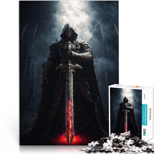 Spielzeug-Intellektuelles Spiel Dunkler Erzengel Puzzle für Teenager 1000 Teile 70x100cm Geburtstagsgeschenk, Geschenke für ab 14 Jahren von LGNBTGM
