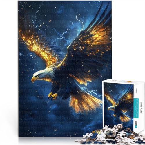 Spielzeug-Intellektuelles Spiel Kosmischer Himmelsadler 1000-teiliges Puzzle für Erwachsene 26x38cm für Heimdekoration von LGNBTGM