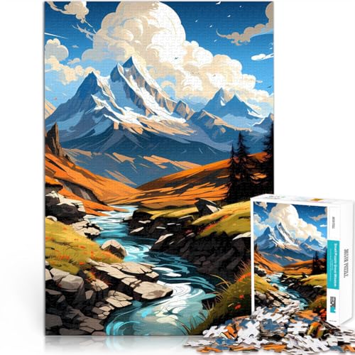 Spielzeug-Intellektuelles Spiel Landschaftskunst 1000-Teile-Puzzle für Teenager 26x38cm Lernspiel für Geburtstag, Weihnachten für ab 14 Jahren Spielzeug-Intellektuelles Spiel Landschaftskunst 1000-Teile-Puzzle für Teenager 26x38cm Lernspiel für Geburtstag, Weihnachten für ab 14 Jahren von LGNBTGM