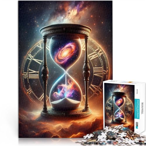 Spielzeug-Intellektuelles Spiel Sanduhr des Kosmos Puzzle für Jugendliche 1000 Teile 38x52cm Geburtstagsgeschenk von LGNBTGM