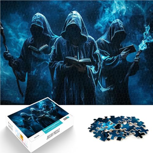 Spielzeug-Intellektuelles Spiel Zauberer Puzzle 1000 Teile für Erwachsene 38x52cm Einzigartige Wohndekoration und Geschenke für und ab 14 Jahren von LGNBTGM