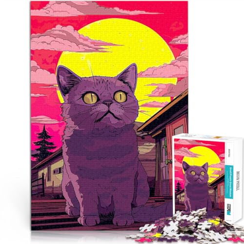 Spielzeug-Intellektuelles Spiel japanische Katzenstadt Teenager-Puzzles 1000 Teile 26x38cm Geburtstagsgeschenk, Geschenke, Wandkunst für 14+ Spielzeug-Intellektuelles Spiel japanische Katzenstadt Teenager-Puzzles 1000 Teile 26x38cm Geburtstagsgeschenk, Geschenke, Wandkunst für 14+ von LGNBTGM