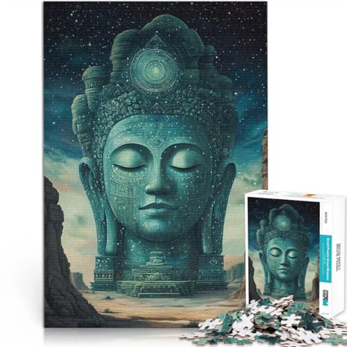 Spielzeug Lernspiele Stressabbau Fantasie-Buddha-Statue Puzzle 1000 Teile für Erwachsene 26x38cm Tolles Geschenk für Spiele für 14+ Spielzeug Lernspiele Stressabbau Fantasie-Buddha-Statue Puzzle 1000 Teile für Erwachsene 26x38cm Tolles Geschenk für Spiele für 14+ von LGNBTGM