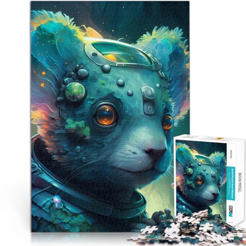 Spielzeug Lernspiele Stressabbau Fantastischer Koala Puzzle für Erwachsene, 2000 Teile 70x100cm Lustiges Geschenk für und ab 14 Jahren von LGNBTGM