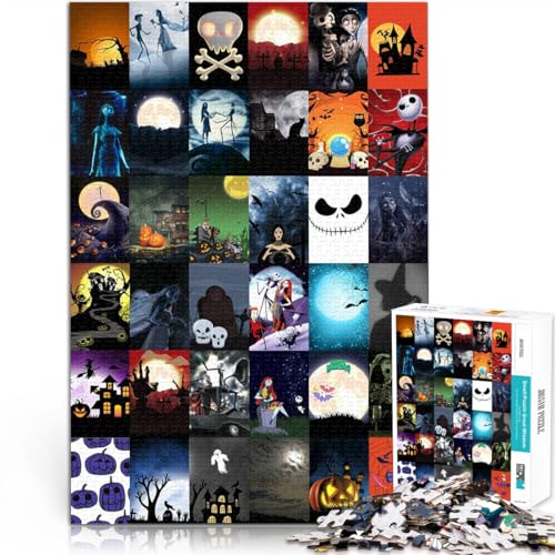 Spielzeug Lernspiele Stressabbau Fantasy-Poster-Collage-Kunst 1000-teilige Puzzles für Erwachsene 26x38cm Wanddekoration Spielzeug Lernspiele Stressabbau Fantasy-Poster-Collage-Kunst 1000-teilige Puzzles für Erwachsene 26x38cm Wanddekoration von LGNBTGM