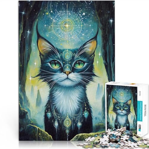 Spielzeug Lernspiele Stressabbau Farbe Katze Puzzle für Erwachsene, 1000 Teile 70x100cm Geeignet für die Schreibtischdekoration für ab 14 Jahren Spielzeug Lernspiele Stressabbau Farbe Katze Puzzle für Erwachsene, 1000 Teile 70x100cm Geeignet für die Schreibtischdekoration für ab 14 Jahren von LGNBTGM
