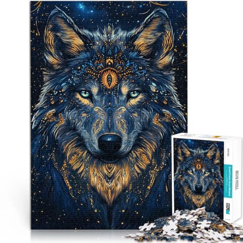 Spielzeug Lernspiele Stressabbau Im Dunkeln Wolf 1000 Teenager-Teile-Puzzle 70x100cm Geburtstagsgeschenke Geeignet ab 14 Jahren Spielzeug Lernspiele Stressabbau Im Dunkeln Wolf 1000 Teenager-Teile-Puzzle 70x100cm Geburtstagsgeschenke Geeignet ab 14 Jahren von LGNBTGM