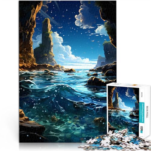 Spielzeug Lernspiele Stressabbau Landschaftskunst 1000-teilige Puzzles für Teenager 70x100cm Perfekte Dekoration für 14+ Spielzeug Lernspiele Stressabbau Landschaftskunst 1000-teilige Puzzles für Teenager 70x100cm Perfekte Dekoration für 14+ von LGNBTGM