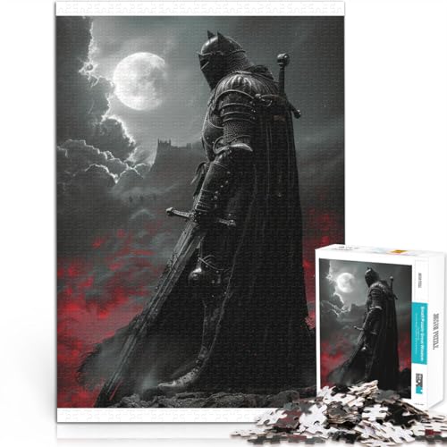 Spielzeug Lernspiele Stressabbau Ritter Puzzle 1000 Teile für Jugendliche 26x38cm Geburtstagsgeschenk, Geschenke für ab 14 Jahren von LGNBTGM