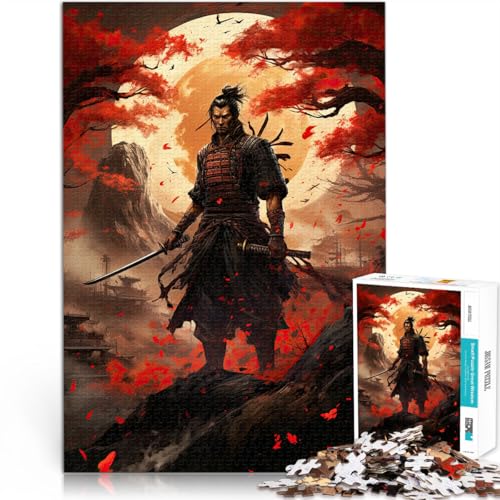 Spielzeug Lernspiele Stressabbau Samurai 2000-teiliges Teenager-Puzzle 70x100cm einzigartiges Herausforderungsspiel für 14+ von LGNBTGM
