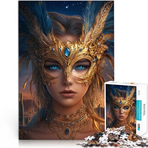 Spielzeug Lernspiele Stressabbau Schöne Prinzessin 1000 Teenager-Teile-Puzzle 26x38cm Tolle Geschenke und Spielzeuge für ab 14 Jahren von LGNBTGM
