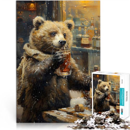 Spielzeug für die ganze Familie Bober Kurwa Bär 1000-teilige Puzzles für Teenager 70x100cm Wohnkunstdekor für ab 14 Jahren von LGNBTGM