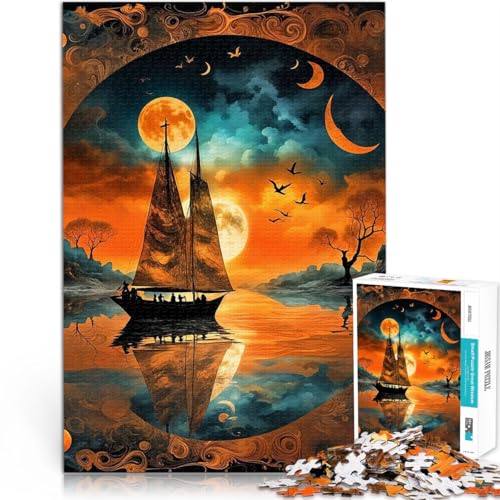 Spielzeug für die ganze Familie Der See 1000-Teile-Puzzle für Teenager 50x75cm Tolle Geschenke und Spielzeuge ab 14 Jahren von LGNBTGM