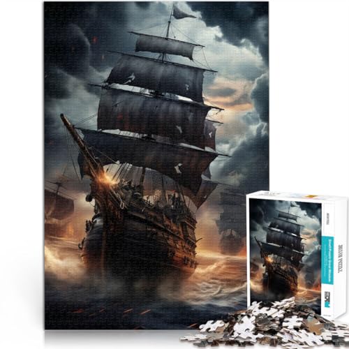 Spielzeug für die ganze Familie Spukschiff 1000-teiliges Puzzle für Erwachsene 70x100cm Wohnkunstdekor für ab 14 Jahren Spielzeug für die ganze Familie Spukschiff 1000-teiliges Puzzle für Erwachsene 70x100cm Wohnkunstdekor für ab 14 Jahren von LGNBTGM