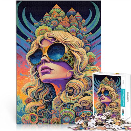 Spielzeug für die ganze Familie Trippy Art Puzzle für Teenager 1000 Teile 50x75cm Tolle Geschenke und Spielzeuge Geeignet ab 14 Jahren Spielzeug für die ganze Familie Trippy Art Puzzle für Teenager 1000 Teile 50x75cm Tolle Geschenke und Spielzeuge Geeignet ab 14 Jahren von LGNBTGM