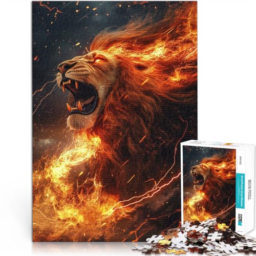 Stressabbau Blitzlöwe Puzzle für Jugendliche 1000 Teile 50x75cm denn eignet ganze Familie ab 14 Jahren Stressabbau Blitzlöwe Puzzle für Jugendliche 1000 Teile 50x75cm denn eignet ganze Familie ab 14 Jahren von LGNBTGM