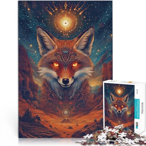 Stressabbau Fantasie Fuchs 1000-teilige Puzzles für Teenager 50x75cm eignet ganze Familie für ab 14 Jahren Stressabbau Fantasie Fuchs 1000-teilige Puzzles für Teenager 50x75cm eignet ganze Familie für ab 14 Jahren von LGNBTGM