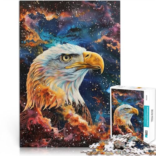 Stressabbau Schwierige Herausforderung Kosmischer Adlerbrand 1000-Teile-Puzzle für Teenager 70x100cm Heimdekoration Spielzeug von LGNBTGM