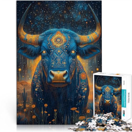 Stressabbau Schwierige Herausforderung Künstlerische Kuh Puzzle für Jugendliche 1000 Teile 26x38cm Tolles Geschenk für Spiele für 14+ Stressabbau Schwierige Herausforderung Künstlerische Kuh Puzzle für Jugendliche 1000 Teile 26x38cm Tolles Geschenk für Spiele für 14+ von LGNBTGM
