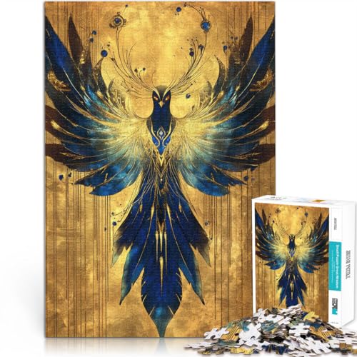 Stressabbau-Spielzeug Blaue und goldene Phönixfront Puzzle für Erwachsene mit 2000 Teilen 70x100cm Lustiges Geschenk Stressabbau-Spielzeug Blaue und goldene Phönixfront Puzzle für Erwachsene mit 2000 Teilen 70x100cm Lustiges Geschenk von LGNBTGM
