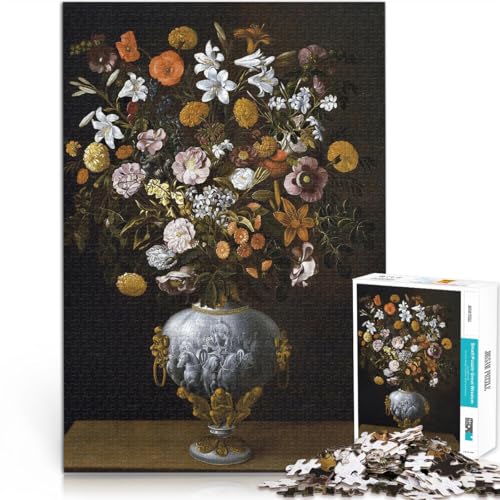 Stressabbau-Spielzeug Blumenvase Teenager-Puzzle 2000 Teile 70x100cm Geeignet für die Schreibtischdekoration für ab 14 Jahren Stressabbau-Spielzeug Blumenvase Teenager-Puzzle 2000 Teile 70x100cm Geeignet für die Schreibtischdekoration für ab 14 Jahren von LGNBTGM
