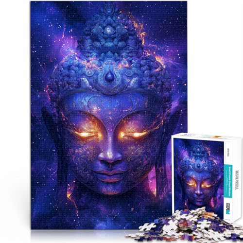 Stressabbau-Spielzeug Heilige Buddha-Statue 1000-teiliges Teenager-Puzzle 38x52cm Tolle Geschenke und Spielzeuge für 14+ von LGNBTGM