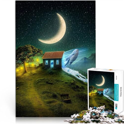 Stressabbau-Spielzeug Magisches Haus Puzzle 2000 Teile für Jugendliche 70x100cm Tolle Geschenke und Spielzeuge für 14+ von LGNBTGM