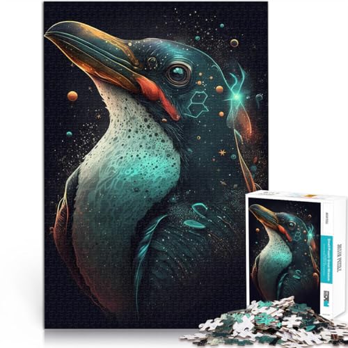 Stressabbau-Spielzeug Pinguin-Illusion 1000-teilige Puzzles für Erwachsene 38x52cm Tolle Geschenke und Spielzeuge ab 14 Jahren von LGNBTGM
