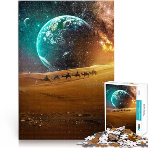 Stressabbau Weltraumwüste 2000-Teile-Puzzle für Teenager 70x100cm mit vollständig ineinander greifenden, zufällig geformten Teilen für ab 14 Jahren Stressabbau Weltraumwüste 2000-Teile-Puzzle für Teenager 70x100cm mit vollständig ineinander greifenden, zufällig geformten Teilen für ab 14 Jahren von LGNBTGM